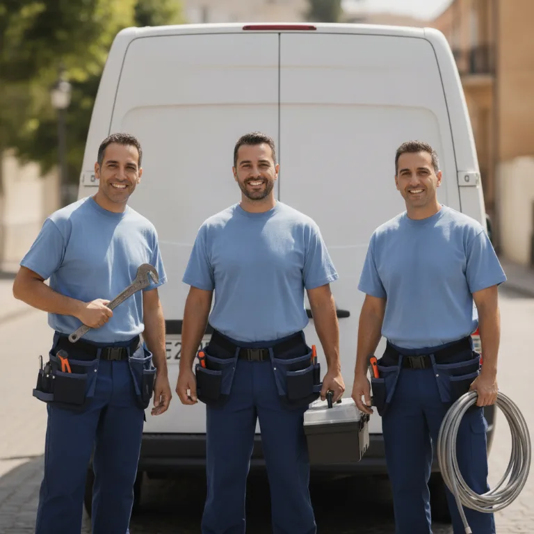 Fontanero equipo en Acacias
